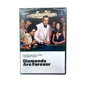 007 Diamonds Are Forever DVD James Bond released 1971 New sealed